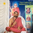 Sri Sannidhanam giving a Anugraha Bhashanam