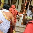 Sri Mahasannidhanam and Sri Sannidhanam arrived at the hill station of Kodaikanal to a warm welcome by devotees. Sri Mahasannidhanam inaugurated a building named “Sri Bharati Tirtha Kripa”