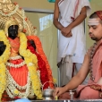 At 8 am on March 27, 2017, Sri Sannidhanam offered worship to Goddess Seethalakshmi in the temple