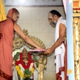 Jagadgurus visting the Karpaga Vinayakar temple