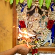 Sri Sannidhanam at the Mahadeva Bhajana_Sabha in the town of Illuppaiyurani