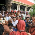 Sri Mahasannidhanam and Sri Sannidhanam at the Sri Akhilanda Nayaki Sameta Kothandarameshwarar in the town of Kayatharu
