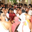 Sri Mahasannidhanam and Sri Sannidhanam at the Sri Akhilanda Nayaki Sameta Kothandarameshwarar in the town of Kayatharu