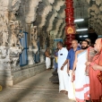 Sculptures on the various pillars in this temple resemble those of the Goddess Sharadamba temple in Sringeri