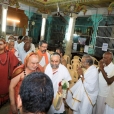 The Jagadgurus arriving at the ancient Kovilur Math