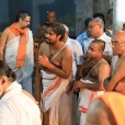 The Jagadgurus giving Darshan