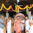 Sri Sannidhanam visiting the Kirata Murti temple