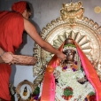 Sri Sannidhanam then proceeded to the Bhadra Sundari Ashramam in Chattrapatti