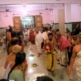 Thereafter the Ubhaya Jagadgurus went to the Sringeri Shankara Math in Amman Sannidhi Street