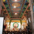 Later that evening, Sri Sannidhanam performed the Chandramoulishwara Puja in the Thiru Kalyana Mandapam in the Meenakshi temple