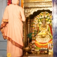 Sri Sannidhanam has Darshan at the Sringeri Shankara Math