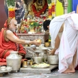 Sri Mahasannidhanam performed a special Aradhana Puja to His Parameshti Guru, the 33rd Acharya of the Peetham, Jagadguru Sri Sacchidananda Shivabhinava Nrisimha Bharati Mahaswamiji