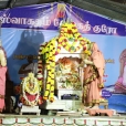 Sri Mahasannidhanam performing the nightly Sharada Chandramoulishwara Puja