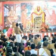 Sri Mahasannidhanam performing the nightly Chandramoulishwara Puja