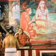 The Jagadgurus with the Adhyapakas and Vidyarthis of the Melmangalam Pathashala