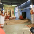 A Veda-Vedanta Sadas was held in Melmangalam in the divine presence of the Ubhaya Jagadgurus