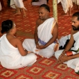 A Veda-Vedanta Sadas was held in Melmangalam in the divine presence of the Ubhaya Jagadgurus