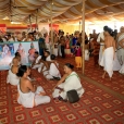 A Veda-Vedanta Sadas was held in Melmangalam in the divine presence of the Ubhaya Jagadgurus