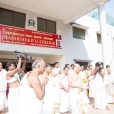 Sri Sannidhanam graced the Jnanodaya Pre-University College run under the auspices of the Sringeri Math