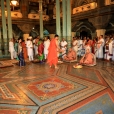 Jagadgurus visit the Amba Vilas Palace of the Mysuru Royal family