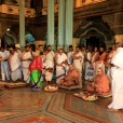Jagadgurus visit the Amba Vilas Palace of the Mysuru Royal family
