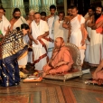 Jagadgurus visit the Amba Vilas Palace of the Mysuru Royal family