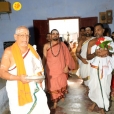 Sri Sannidhanam at the Shasta temple in Vadiveeswaram