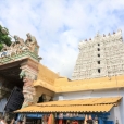 Sri Sannidhanam visiting the renowned Kshetram of Suchindram