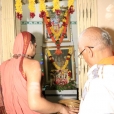 Sri Sannidhanam visiting the Sri Kanni Vinayakar and Dharma Shasta temples at Anantasamudram Gramam