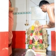 Sri Sannidhanam visiting the Sri Kanni Vinayakar and Dharma Shasta temples at Anantasamudram Gramam