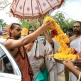 Sri Sannidhanam visiting the Nagaraja temple