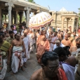 Jagadgurus visited the Narasimha Swamy temple and had Darshan of Goddess Namagiri and Lord Narasimha
