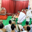 Dhuli Pada Puja was performed by Sri Sridhar Chityala