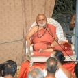 Sri Mahasannidhanam giving a Anugraha Bhashanam
