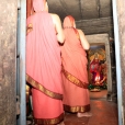 Jagadgurus at the Gomati Ambal Sameta Agneeshwarar temple in Melnattham