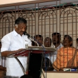 Sri O Paneerselvam speaking on the occasion said that it is fortunate for the people of Tamil Nadu that the Jagadgurus have undertaken a Vijaya Yatra for Dharma Prachara