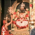 Sri Sannidhanam performing a special Puja to Goddess Bhuvaneshwari