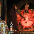 Sri Sannidhanam performing a special Puja to Goddess Bhuvaneshwari