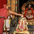 Sri Sannidhanam performing a special Puja to Goddess Bhuvaneshwari