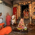 Sri Sannidhanam performing a special Puja to Goddess Bhuvaneshwari