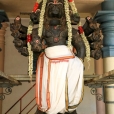 Idols in the temple premises