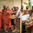 Chandi Homa poornahuti ceremonies