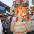Sri Sannidhanam was led in a grand procession.