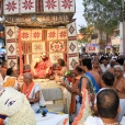 Sri Sannidhanam was led in a grand procession.
