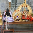 In the morning of April 7, 2017, the Sankalpa for the Prathishta Kumbhabhisheka of the Sharadamba temple was performed
