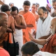 Thereafter, the Jagadgurus arrived at Srivilliputtur and had Darshan at the shrine of Sri Adi Shankaracharya in the Sringeri Shankara Math in Srivilliputtur