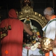 On April 8, Sri Sannidhanam visited the Meenakshi Chokkanathar temple