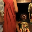 On April 8, Sri Sannidhanam visited the Meenakshi Chokkanathar temple