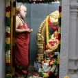 Sri Mahasannidhanam performing the Prathishta Kumbhabhisheka of Sri Adi Shankaracharya
