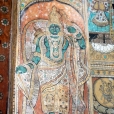 The walls of the Ramalinga Vilasam hall are adorned with frescoes depicting various events described in the Puranas and the lilas of the Lord
